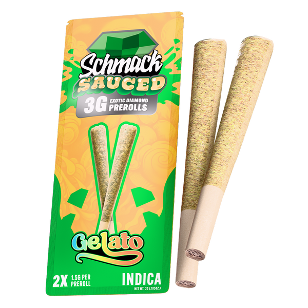 SAUCED DIAMOND 3G PREROLL | GELATO
