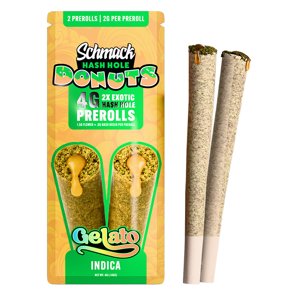 DONUTS HASH INFUSED 4G PREROLL | GELATO