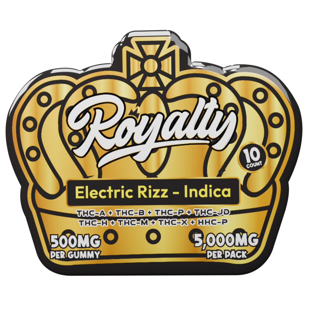 Royalty Potent Blend Gummies | Electric Rizz - Indica