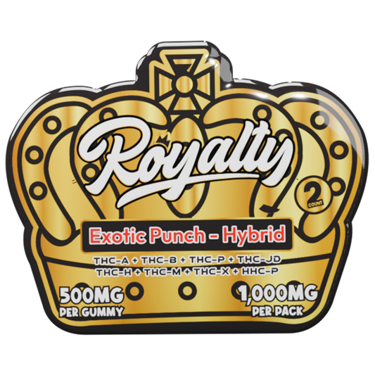 Royalty Potent Blend Gummies | Exotic Punch - Hybrid