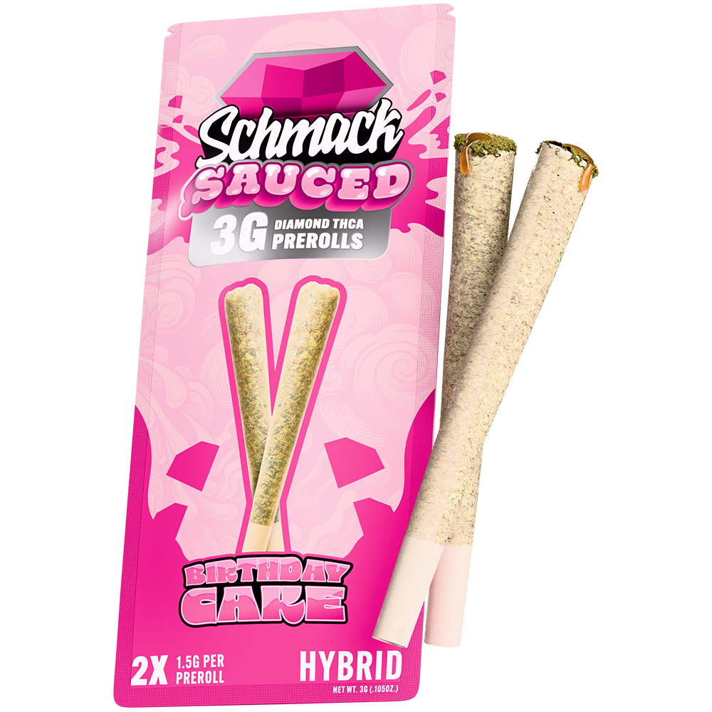 SAUCED DIAMOND 3G PREROLL | BIRTHDAY CAKE