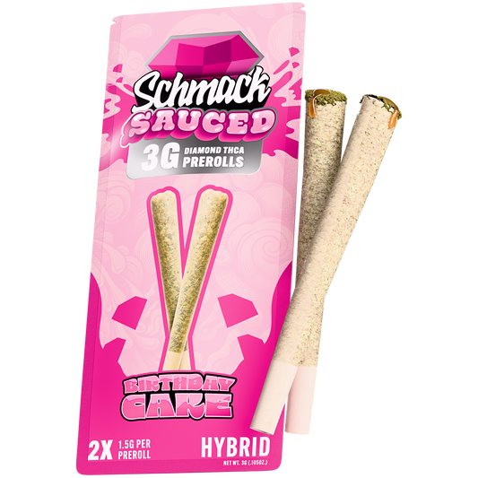 SAUCED DIAMOND 3G PREROLL | BIRTHDAY CAKE