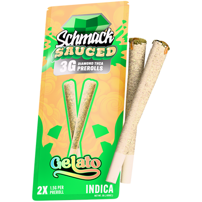SAUCED DIAMOND 3G PREROLL | GELATO