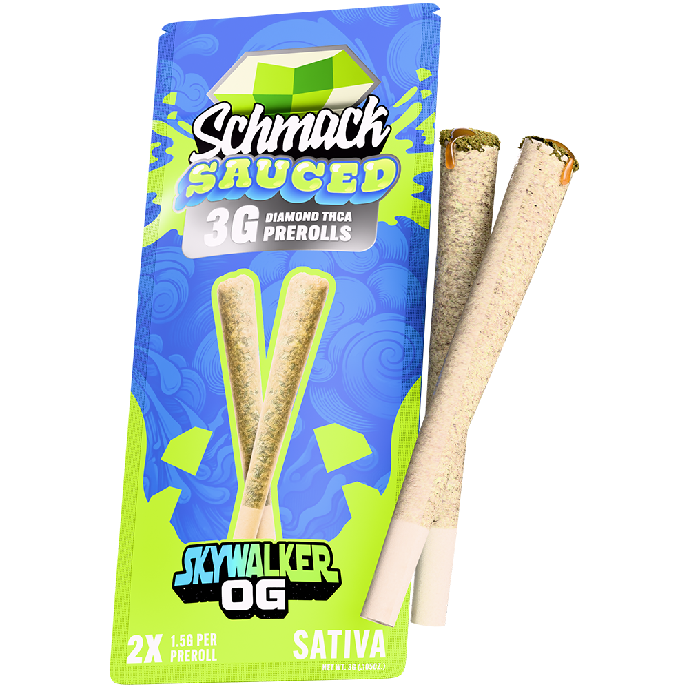 SAUCED DIAMOND 3G PREROLL | SKYWALKER OG
