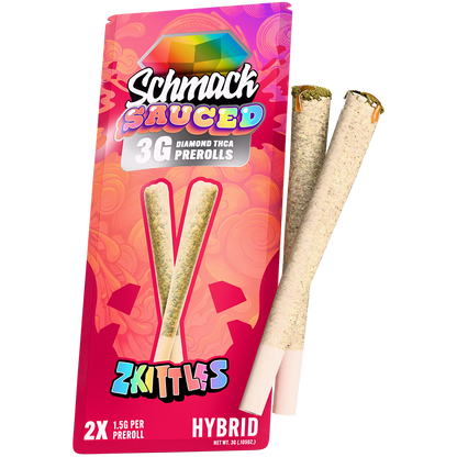 SAUCED DIAMOND 3G PREROLL | ZKITTLES