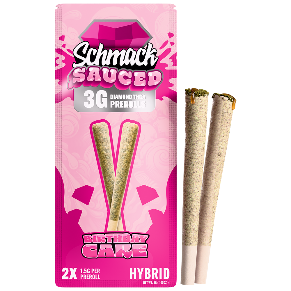 SAUCED DIAMOND 3G PREROLL | BIRTHDAY CAKE