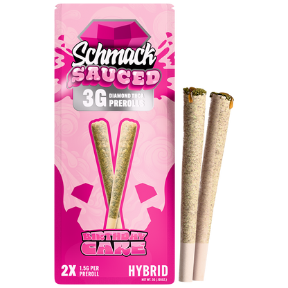 SAUCED DIAMOND 3G PREROLL | BIRTHDAY CAKE