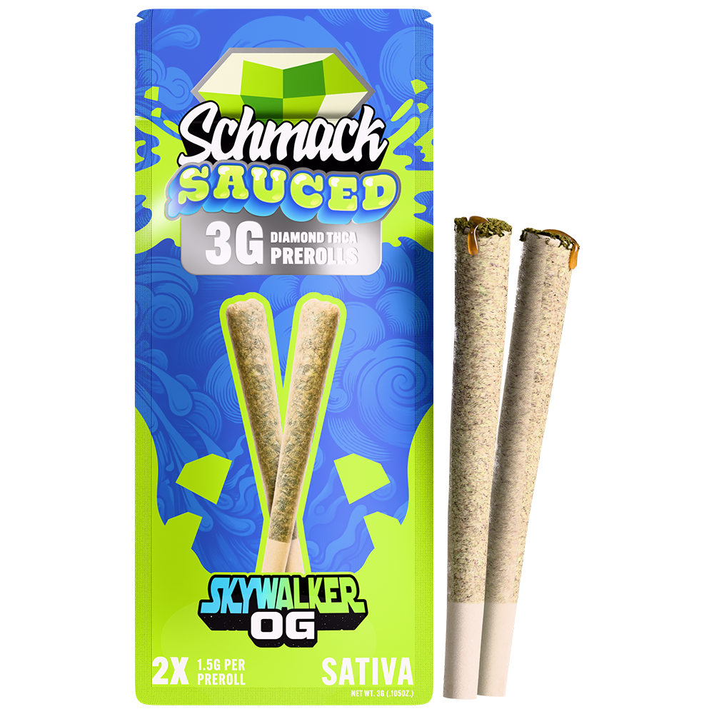 SAUCED DIAMOND 3G PREROLL | SKYWALKER OG
