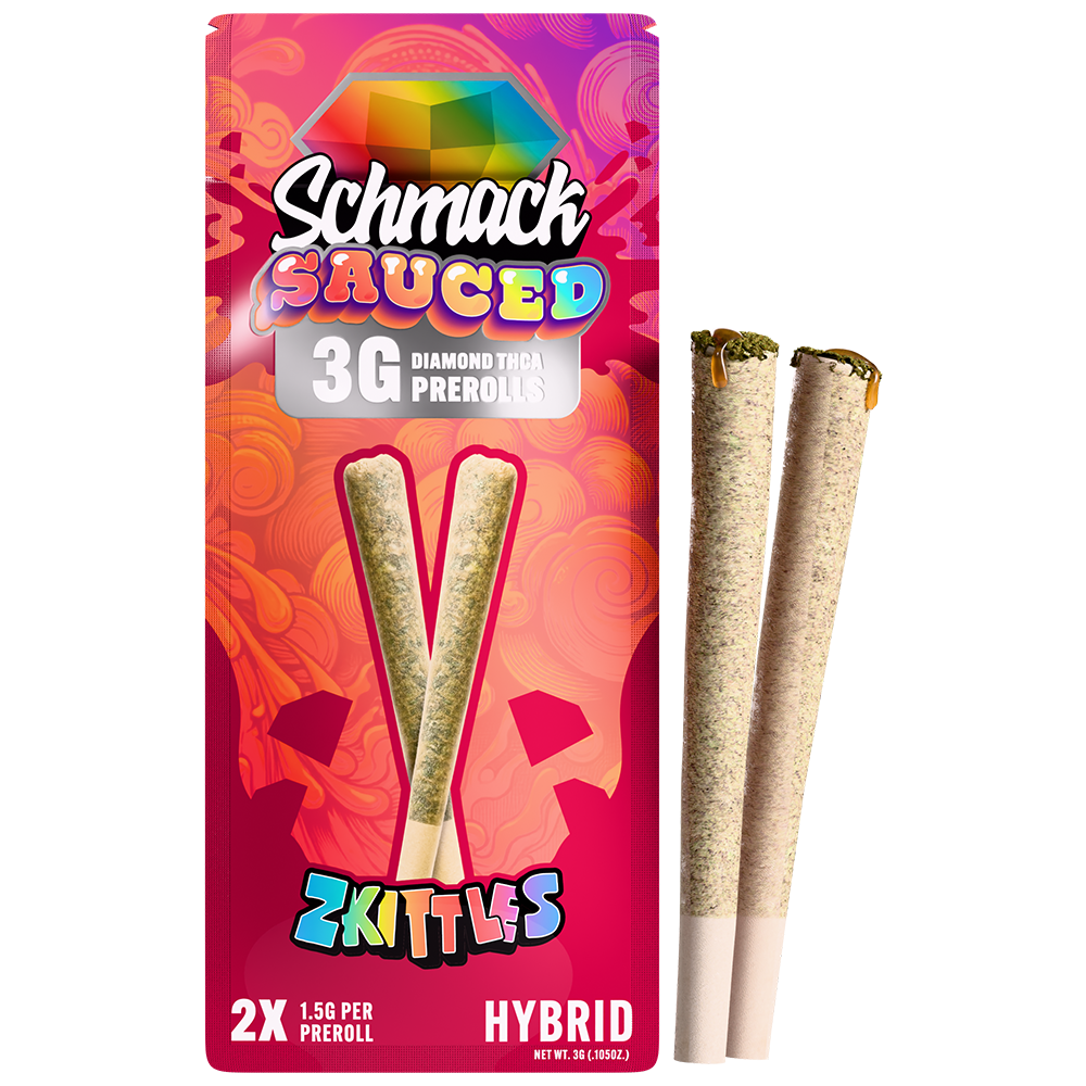 SAUCED DIAMOND 3G PREROLL | ZKITTLES