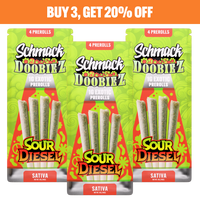 DOOBIEZ EXOTIC 4G PREROLL | SOUR DIESEL
