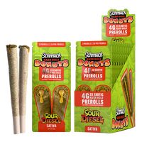 DONUTS HASH INFUSED 4G PREROLL | SOUR DIESEL