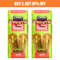 DONUTS HASH INFUSED 4G PREROLL | SOUR DIESEL