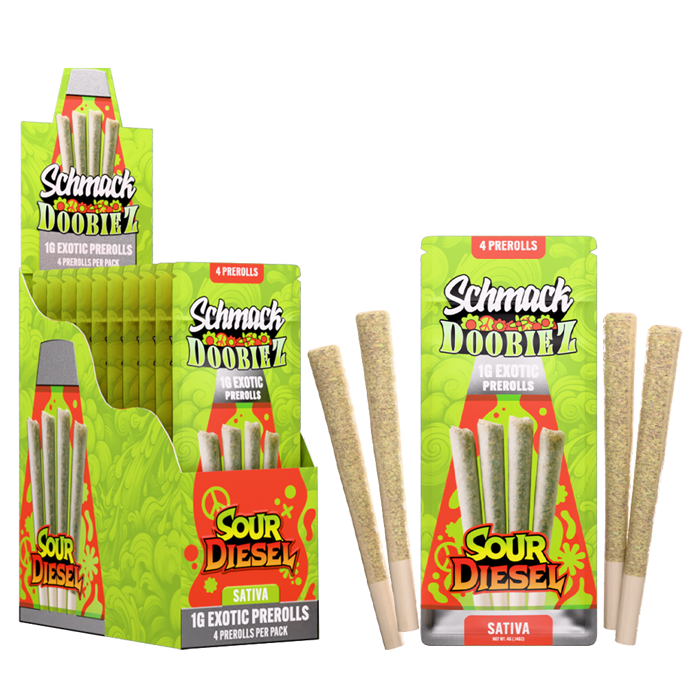 DOOBIEZ EXOTIC 4G PREROLL | SOUR DIESEL