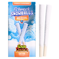 SNOWBALLS COATED 4G PREROLL | SOUR DIESEL