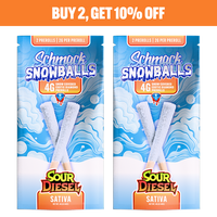 SNOWBALLS COATED 4G PREROLL | SOUR DIESEL