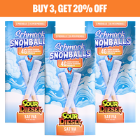 SNOWBALLS COATED 4G PREROLL | SOUR DIESEL