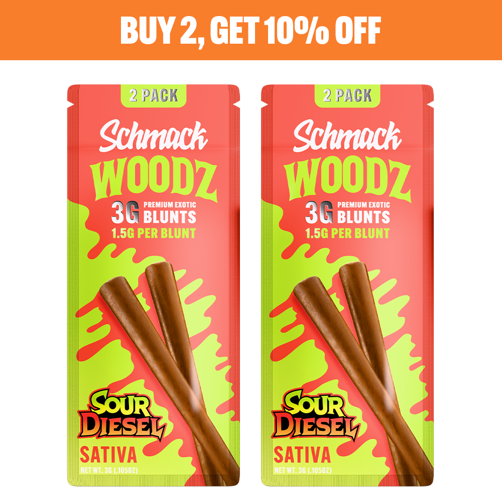 WOODZ EXOTIC 3G BLUNT | SOUR DIESEL