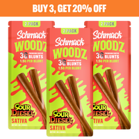 WOODZ EXOTIC 3G BLUNT | SOUR DIESEL