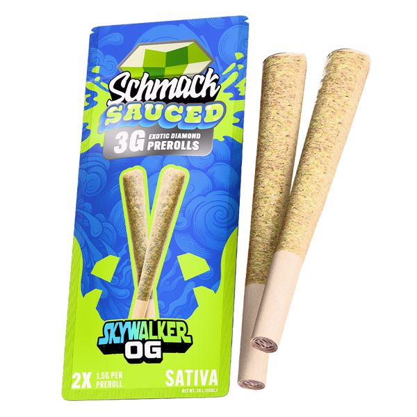 SAUCED DIAMOND 3G PREROLL | SKYWALKER OG