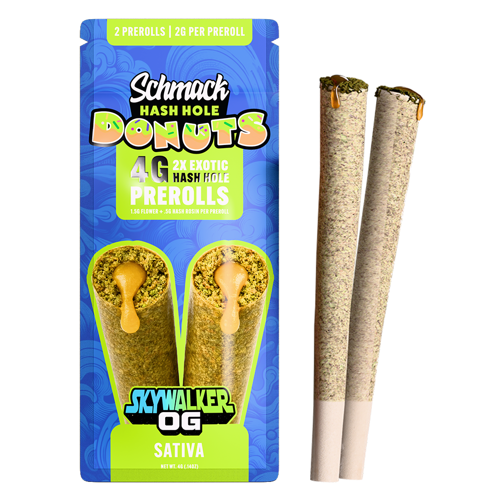 DONUTS HASH INFUSED 4G PREROLL | SKYWALKER OG