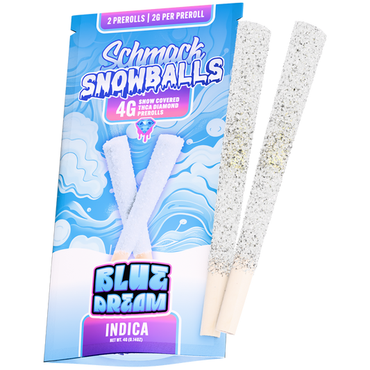 SNOWBALLS COATED 4G PREROLL | BLUE DREAM