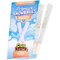 SNOWBALLS COATED 4G PREROLL | SOUR DIESEL