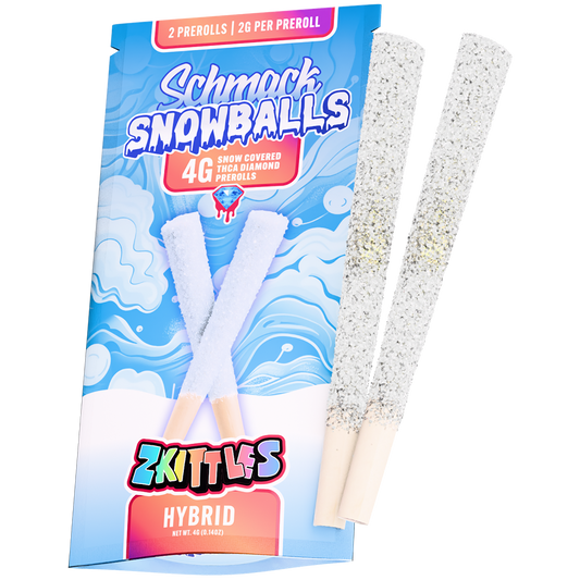 SNOWBALLS COATED 4G PREROLL | ZKITTLES