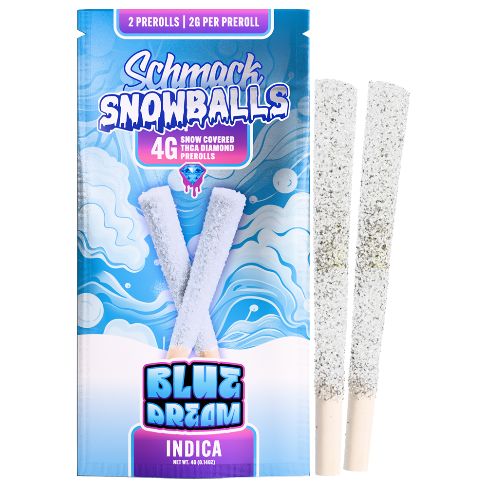 SNOWBALLS COATED 4G PREROLL | BLUE DREAM