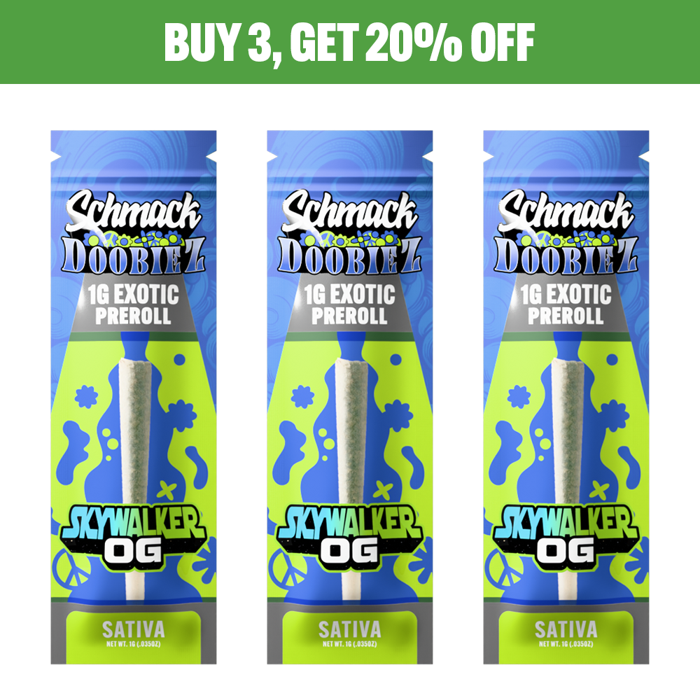 DOOBIEZ EXOTIC 1G PREROLL | SKYWALKER OG