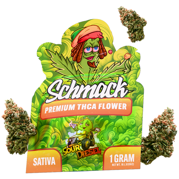 1G THCA FLOWER | SOUR DIESEL