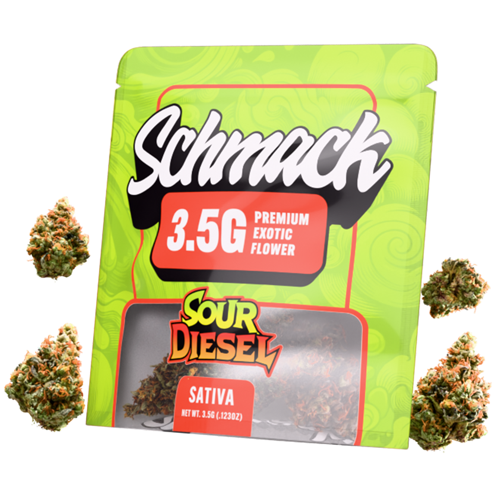 3.5G INFUSED THCP FLOWER | SOUR DIESEL
