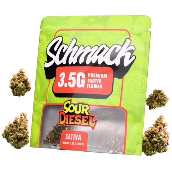 3.5G INFUSED THCP FLOWER | SOUR DIESEL