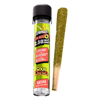 CANNON KIEF COATED & HASH INFUSED 2.5G PREROLL | SOUR DIESEL