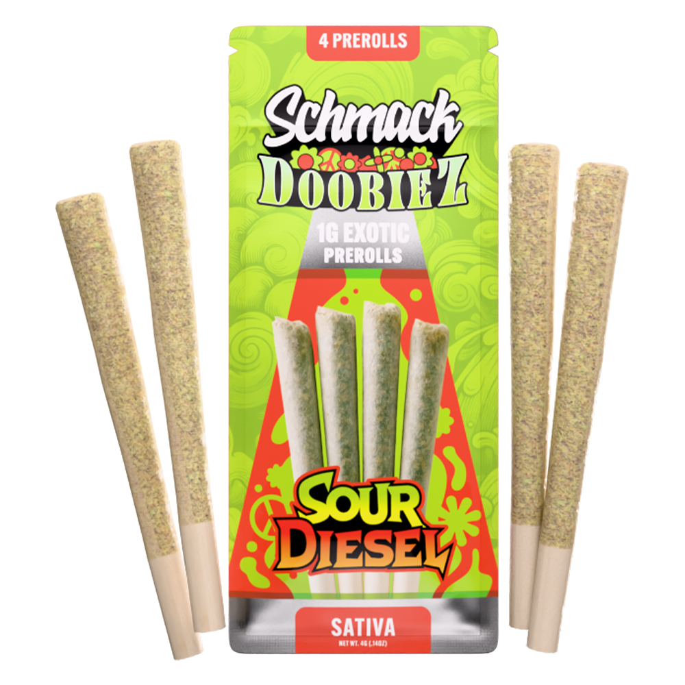 DOOBIEZ EXOTIC 4G PREROLL | SOUR DIESEL