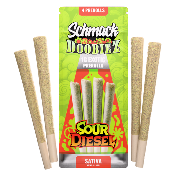 DOOBIEZ EXOTIC 4G PREROLL | SOUR DIESEL