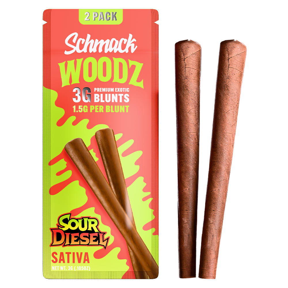 WOODZ EXOTIC 3G BLUNT | SOUR DIESEL