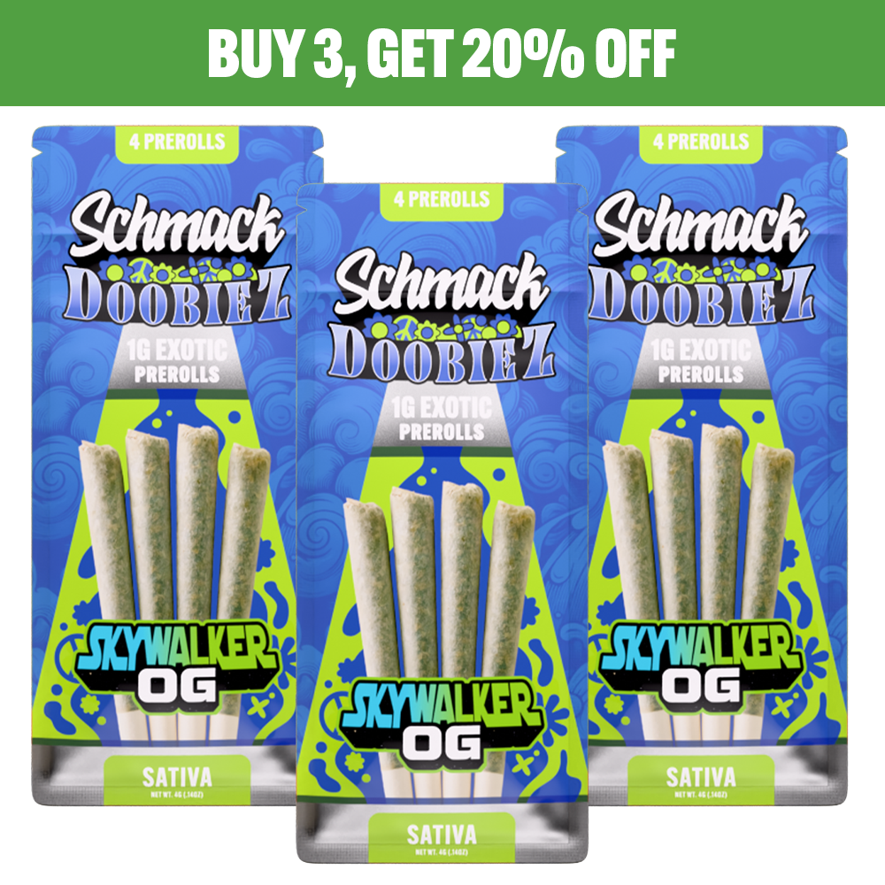 DOOBIEZ EXOTIC 4G PREROLL | SKYWALKER OG