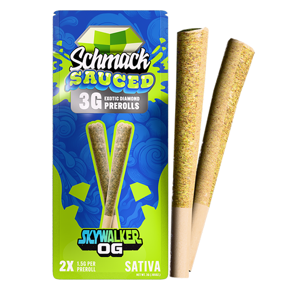 SAUCED DIAMOND 3G PREROLL | SKYWALKER OG