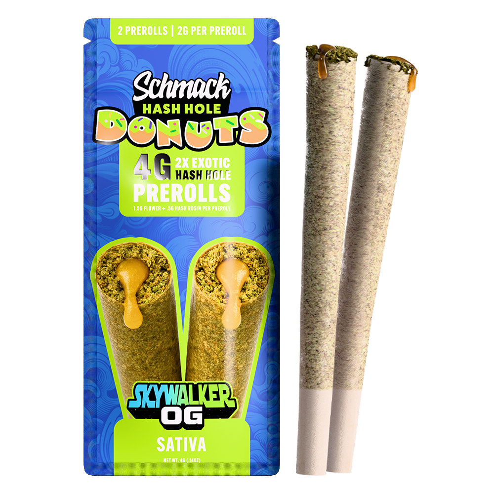 DONUTS HASH INFUSED 4G PREROLL | SKYWALKER OG