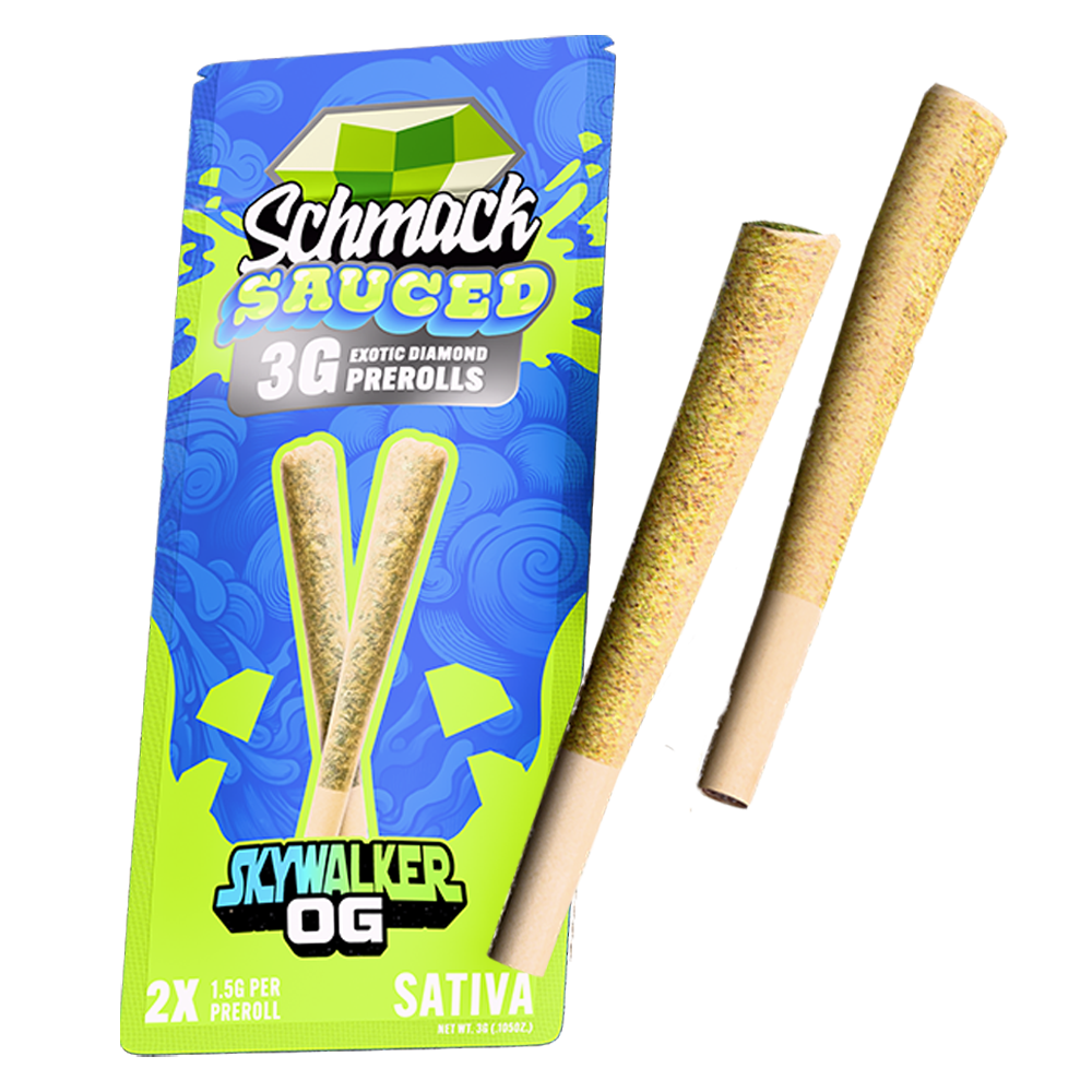 SAUCED DIAMOND 3G PREROLL | SKYWALKER OG