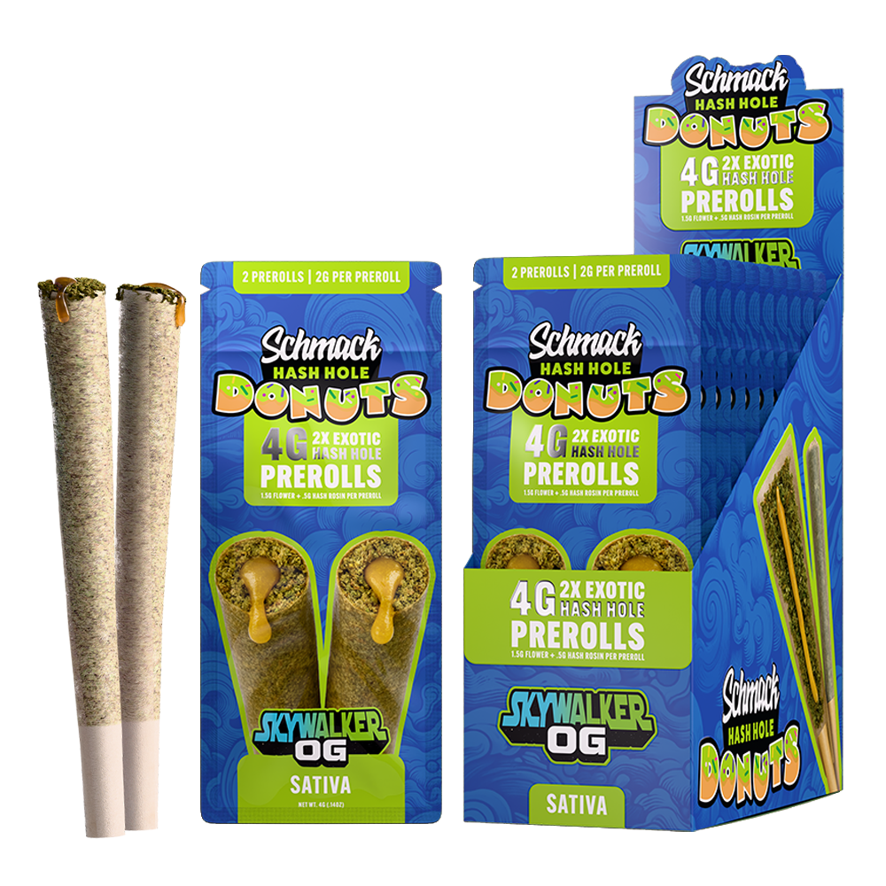 DONUTS HASH INFUSED 4G PREROLL | SKYWALKER OG