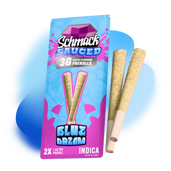 SAUCED DIAMOND 3G PREROLL | BLUE DREAM