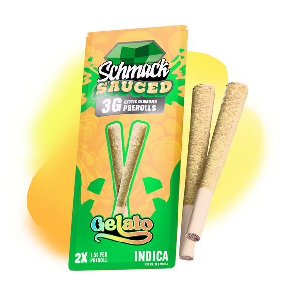 SAUCED DIAMOND 3G PREROLL | GELATO