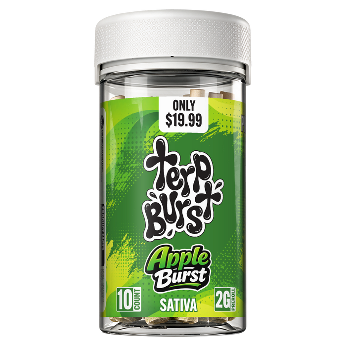 TERP BURST 2G PREROLL 10PK JAR