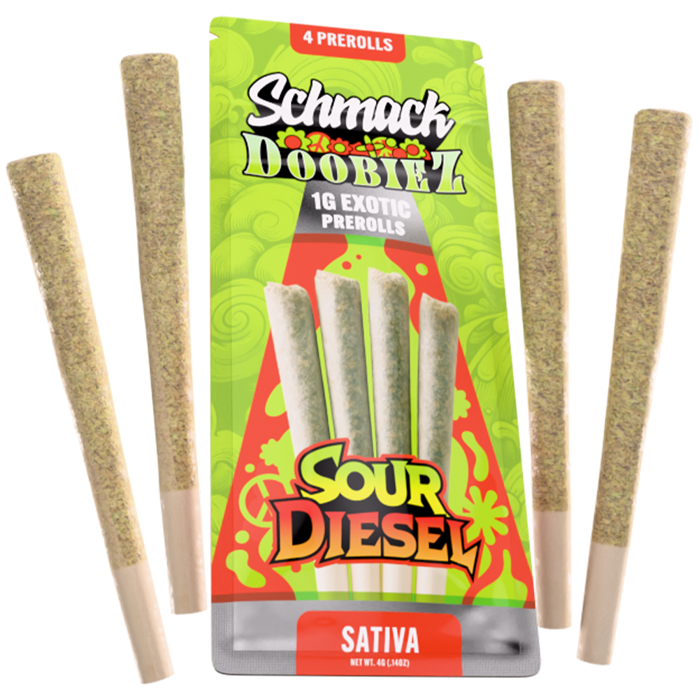 DOOBIEZ EXOTIC 4G PREROLL | SOUR DIESEL