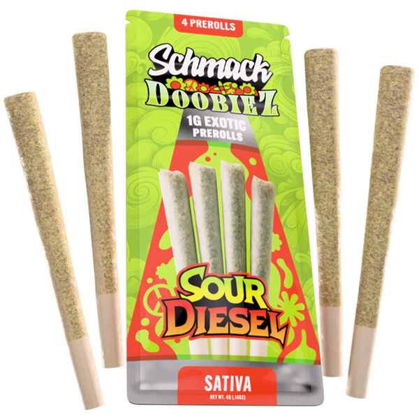 DOOBIEZ EXOTIC 4G PREROLL | SOUR DIESEL