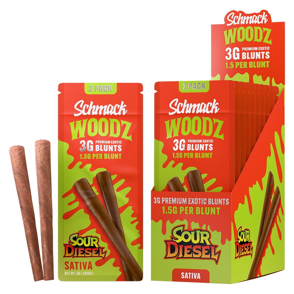 WOODZ EXOTIC 3G BLUNT | SOUR DIESEL