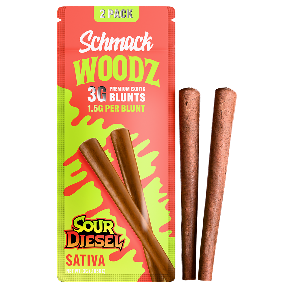 WOODZ EXOTIC 3G BLUNT | SOUR DIESEL