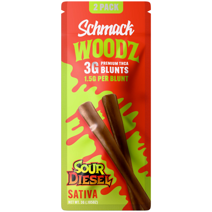 WOODZ EXOTIC 3G BLUNT | SOUR DIESEL