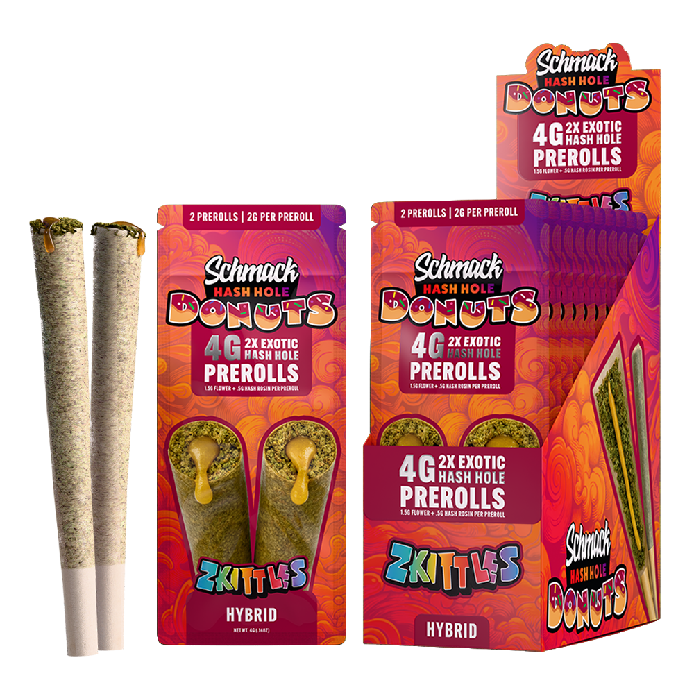 DONUTS HASH INFUSED 4G PREROLL | ZKITTLES